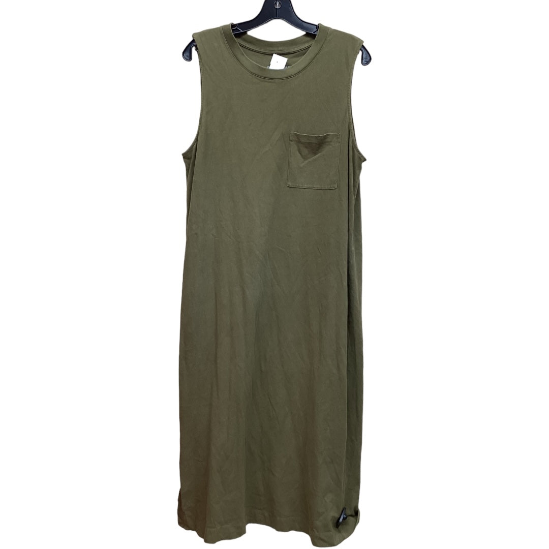 Dress Casual Midi By Everlane Size: L