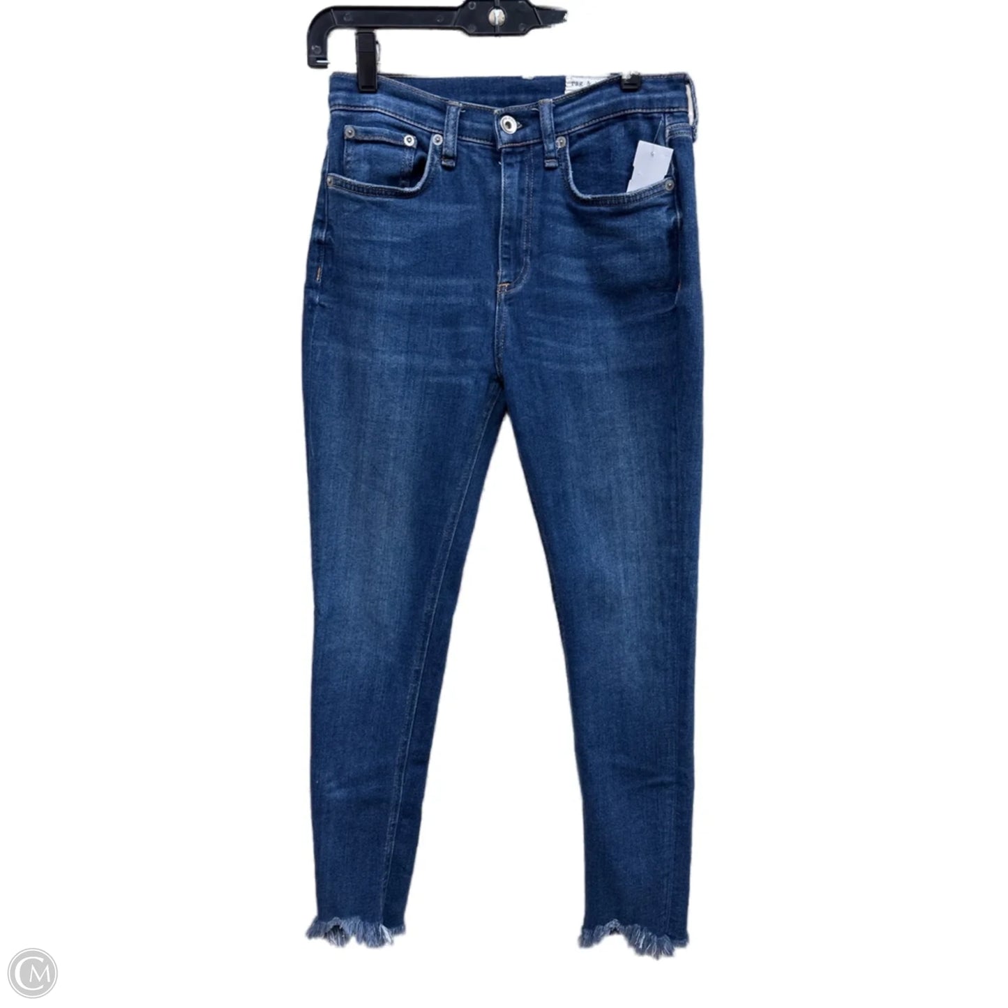 Jeans Skinny By Rag & Bones Jeans In Blue Denim, Size: 2