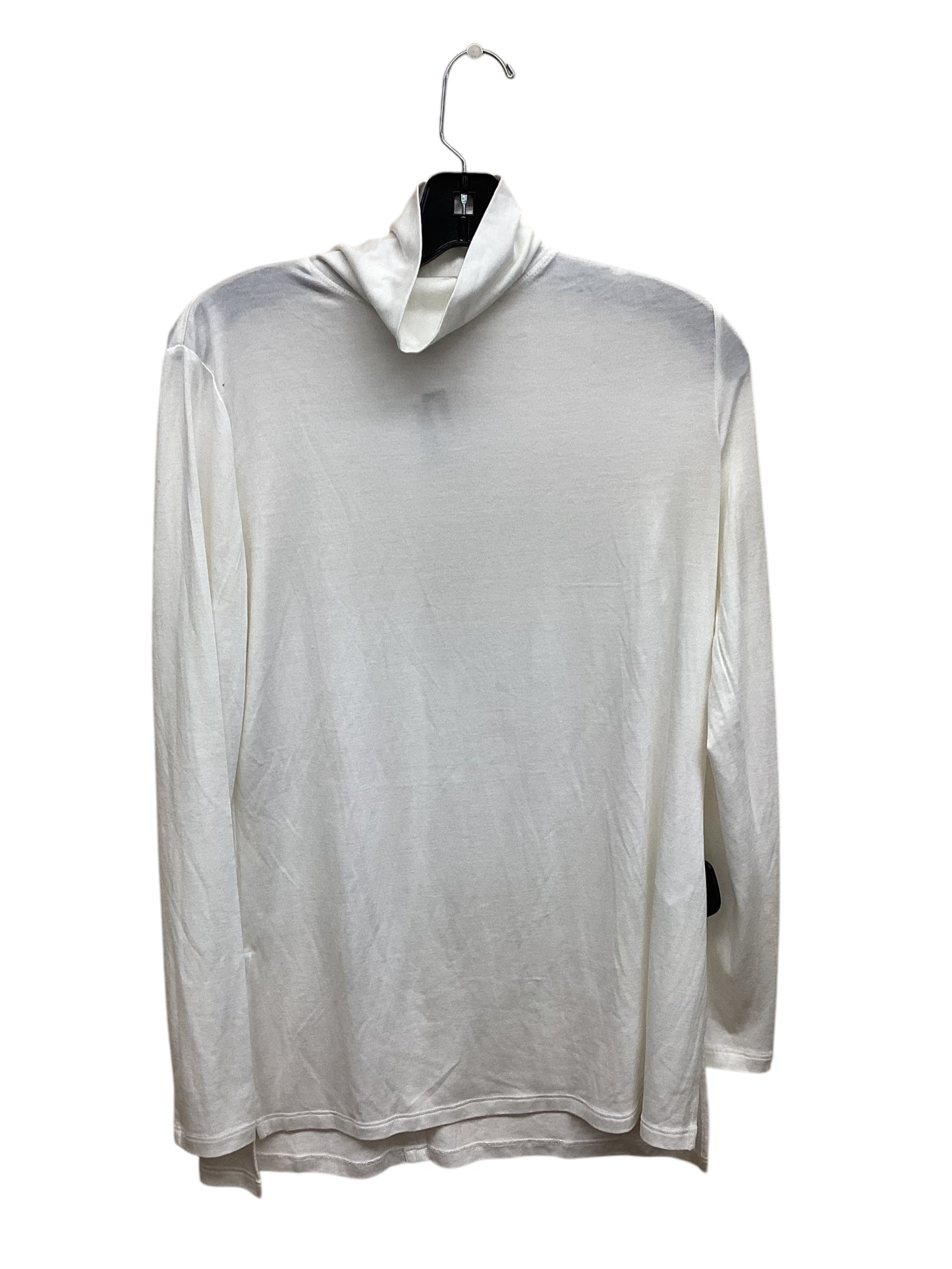 Top Long Sleeve By Athleta In White, Size: S