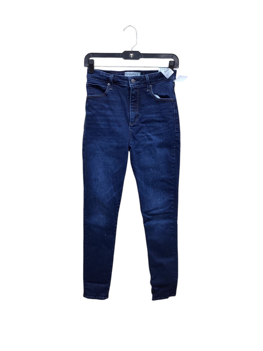 Jeans Skinny By Abercrombie And Fitch In Blue Denim, Size: 2