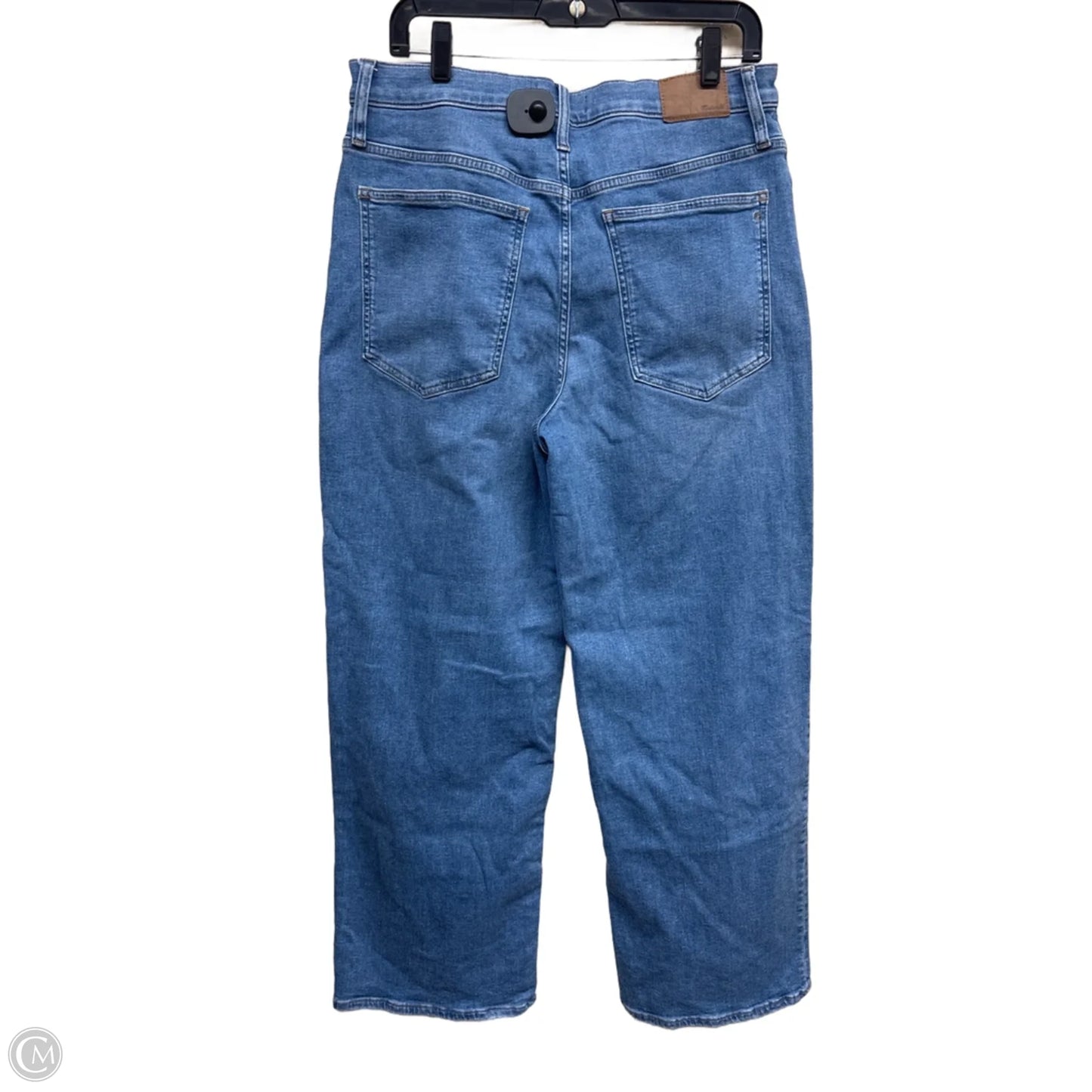 Jeans Wide Leg By Madewell In Blue Denim, Size: 14