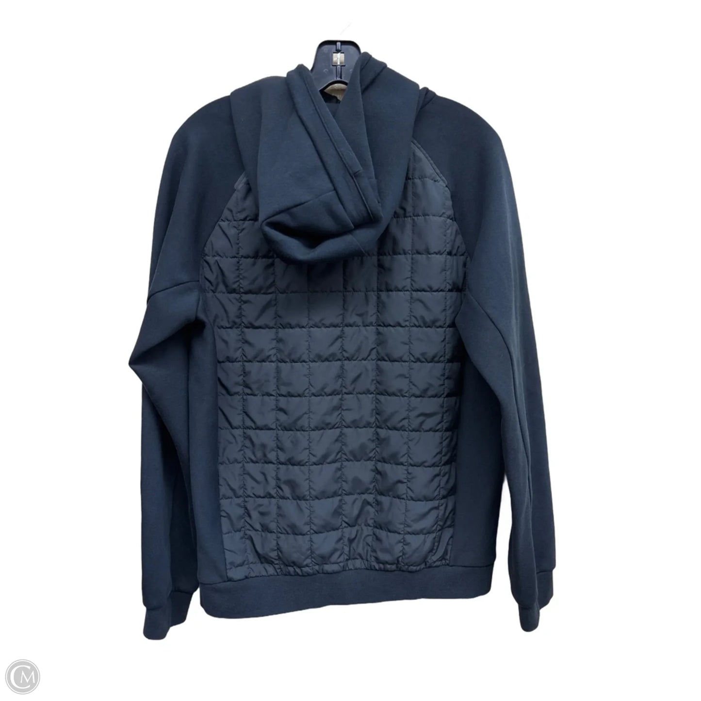 Athletic Jacket By Nike Apparel In Black, Size: S