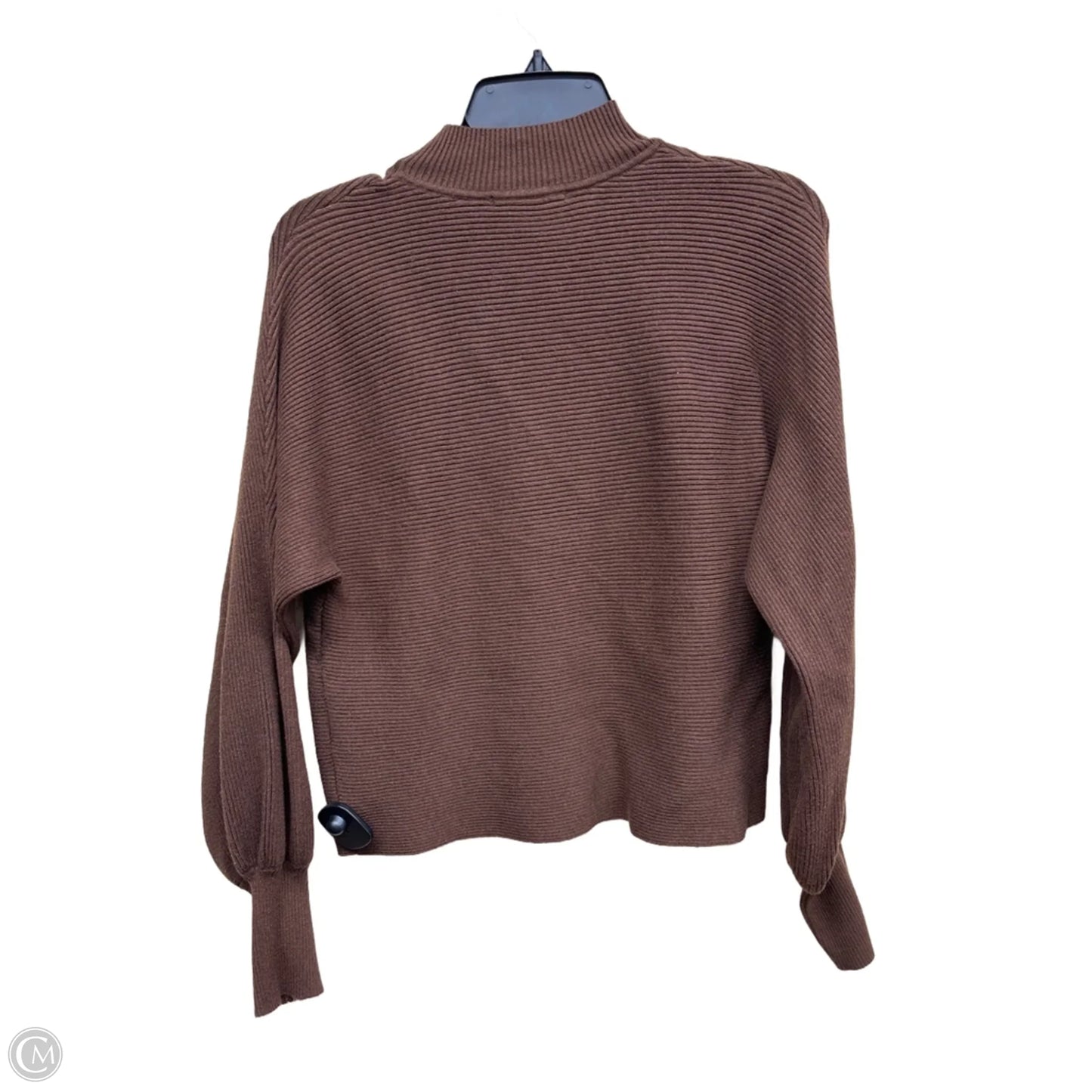 Sweater By Tahari By Arthur Levine In Brown, Size: M