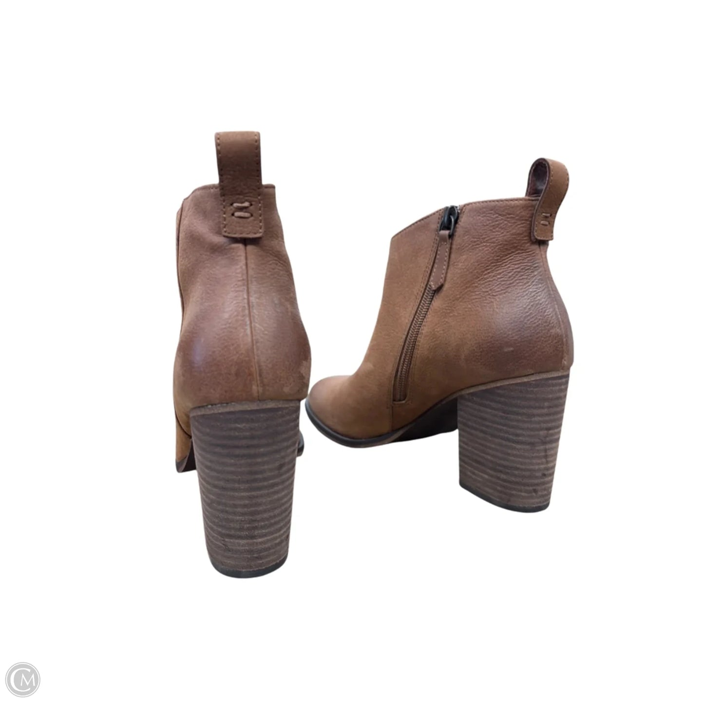 Boots Ankle Heels By Bp In Brown, Size: 7.5