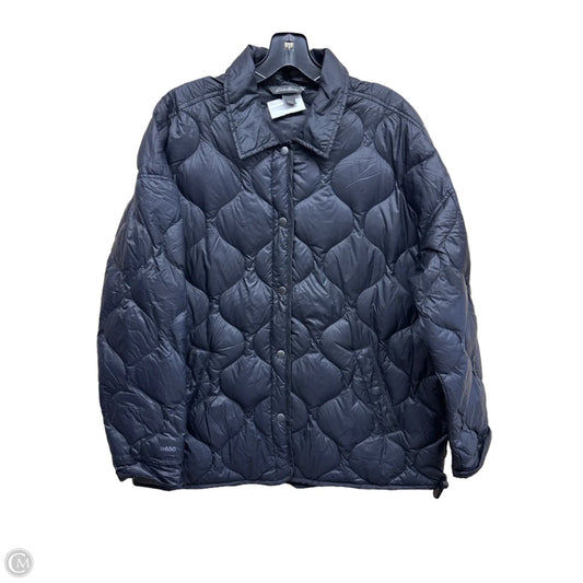 Jacket Puffer & Quilted By Eddie Bauer In Black, Size: L