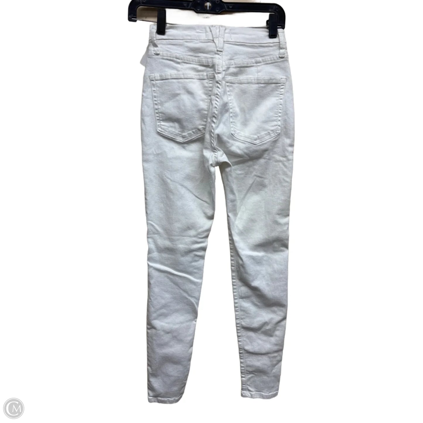 Jeans Skinny By We The Free In White Denim, Size: 4