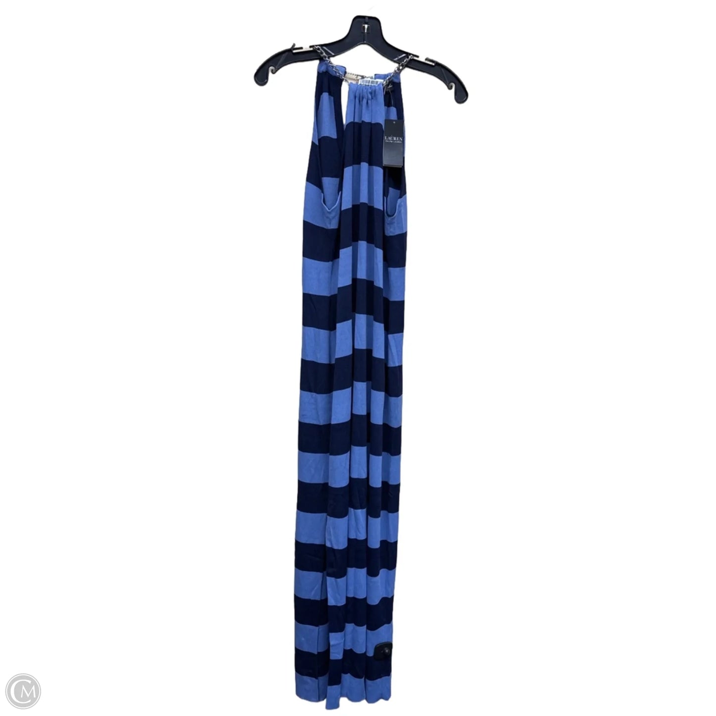 Dress Casual Maxi By Lauren By Ralph Lauren In Striped Pattern, Size: Xl
