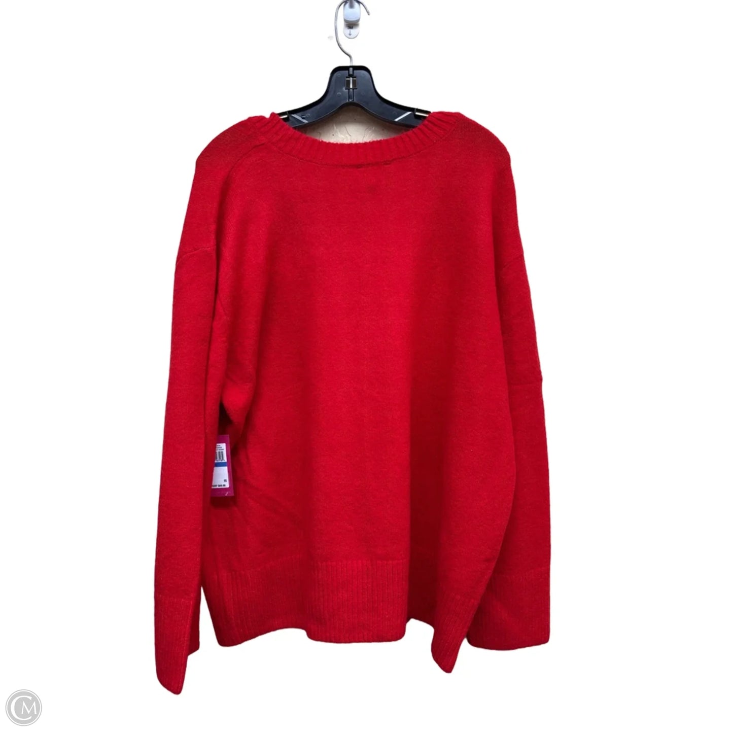 Sweater By Vince Camuto In Red, Size: Xl