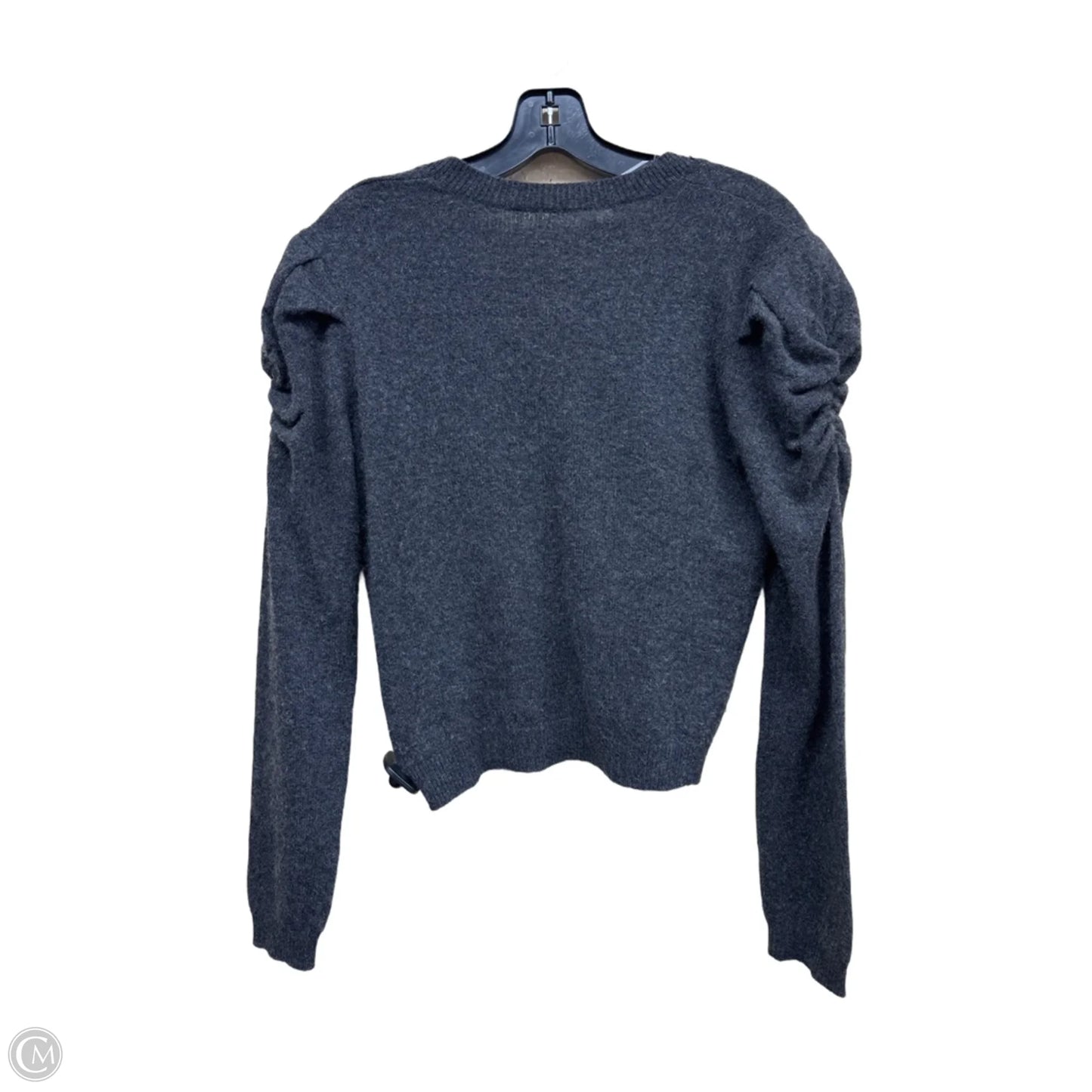 Top Long Sleeve By Frame In Grey, Size: S