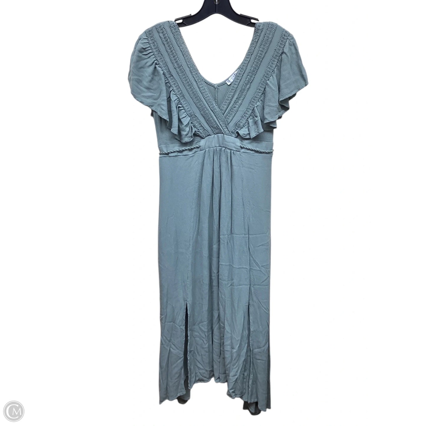 Dress Casual Maxi By Clothes Mentor In Green, Size: M