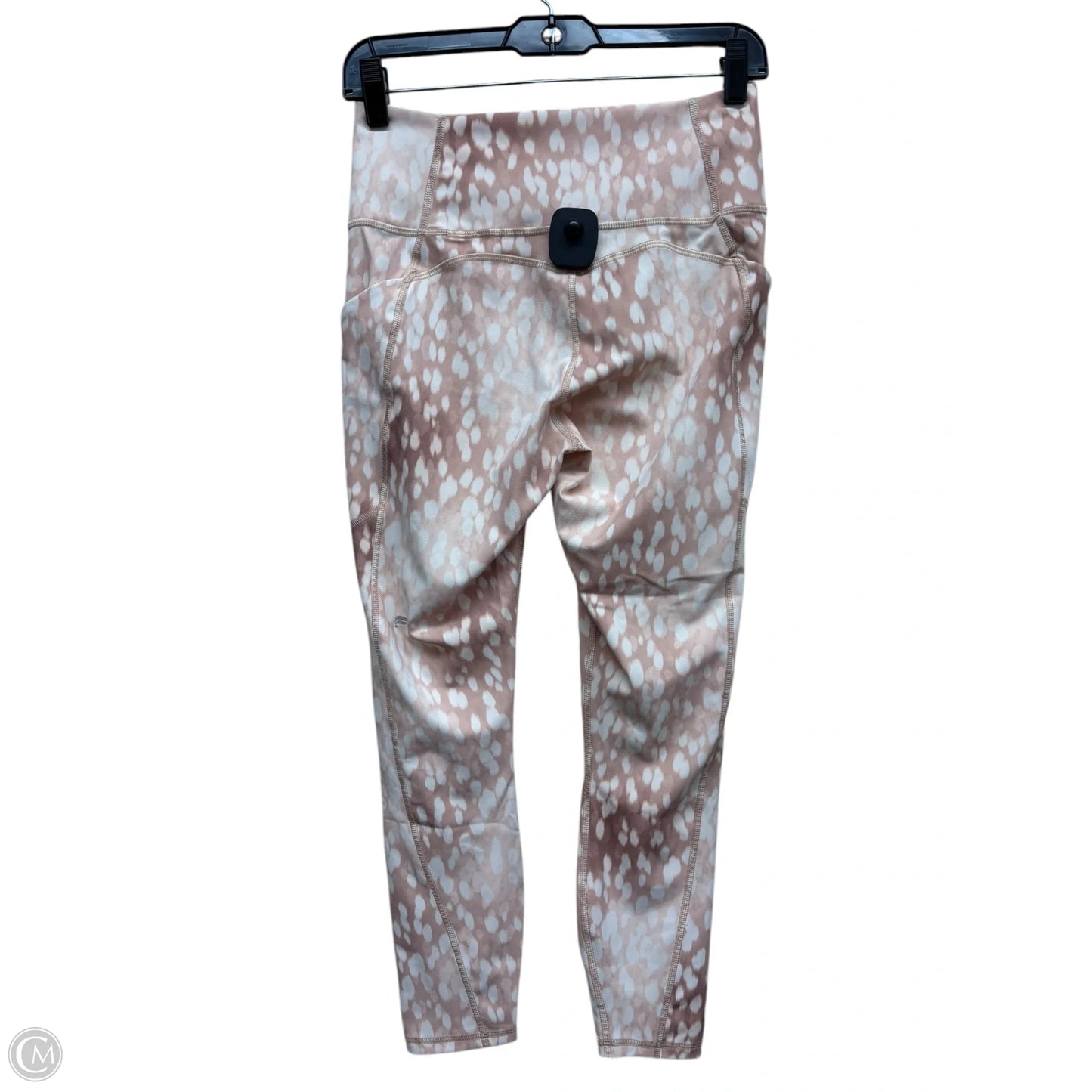 Athletic Leggings By Fabletics In Beige, Size: M