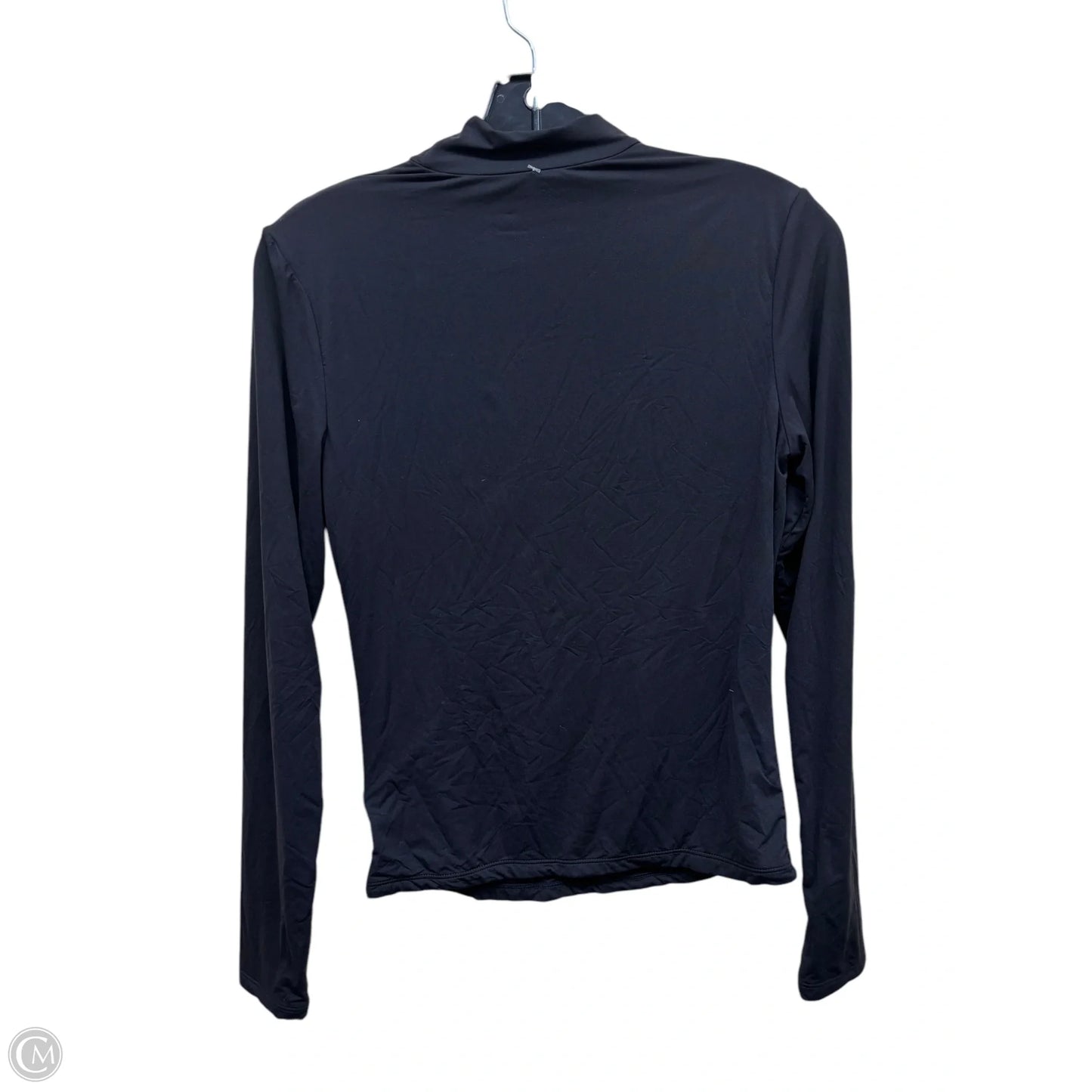 Top Long Sleeve By Clothes Mentor In Black, Size: M