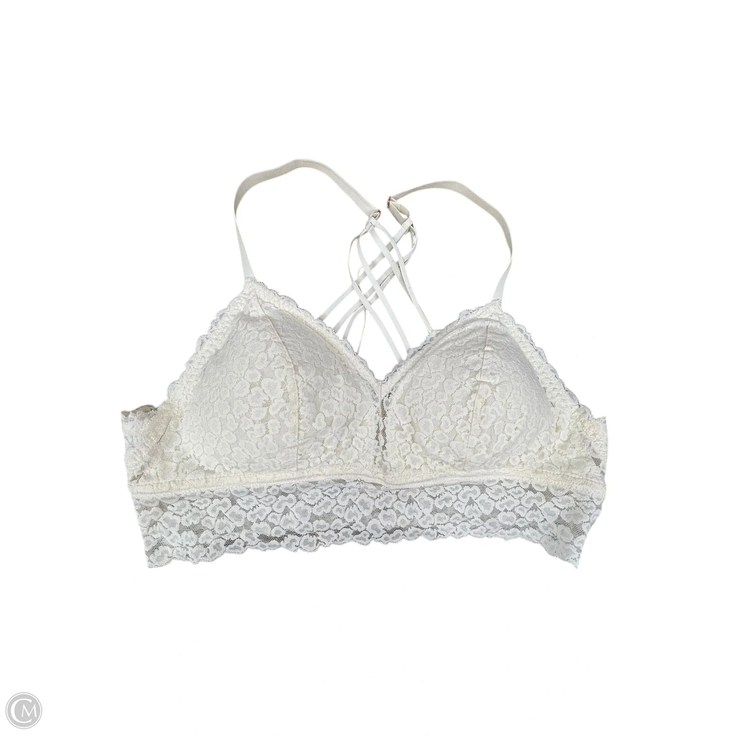 Bralette By Aerie In White, Size: Xl