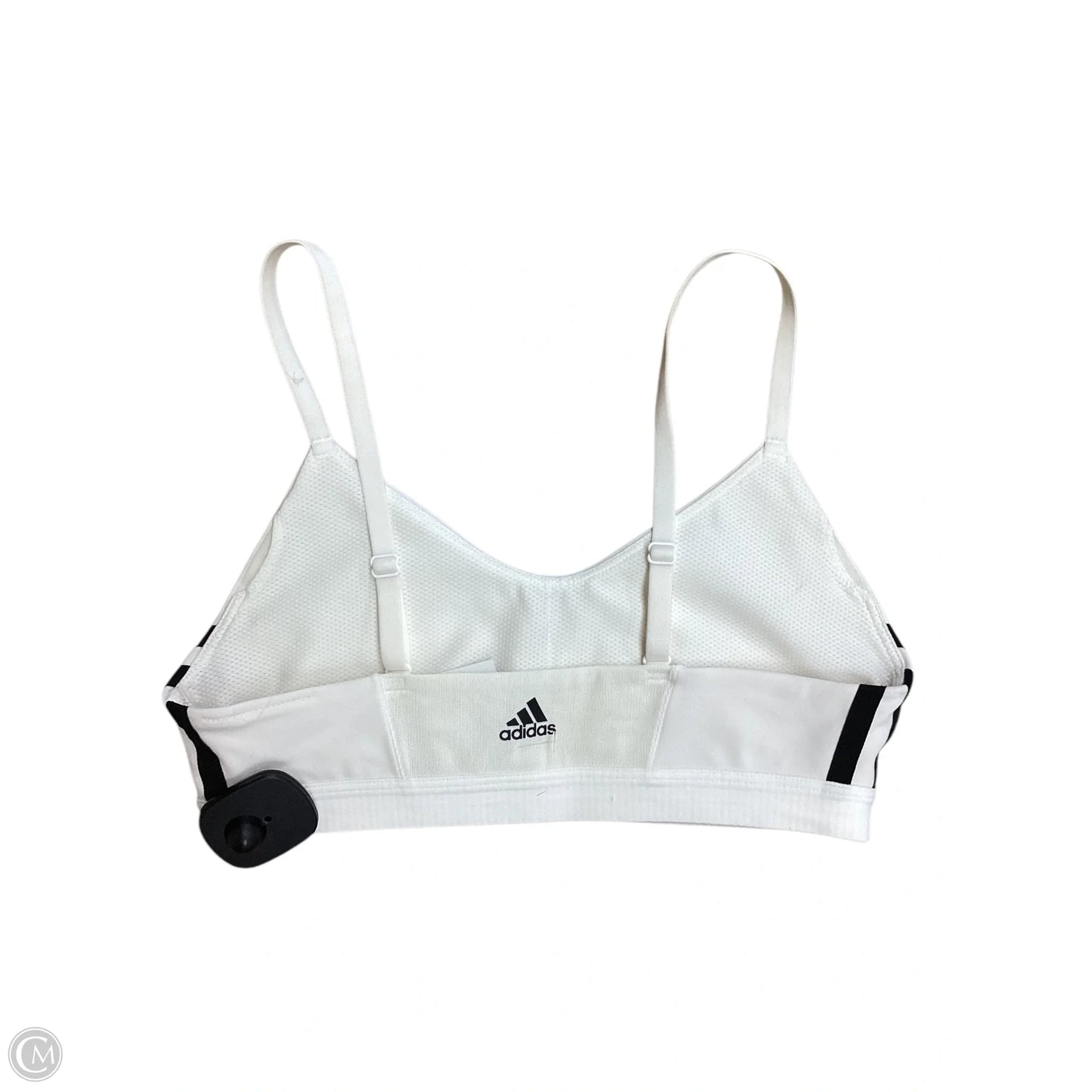 Athletic Bra By Adidas In White, Size: Xs