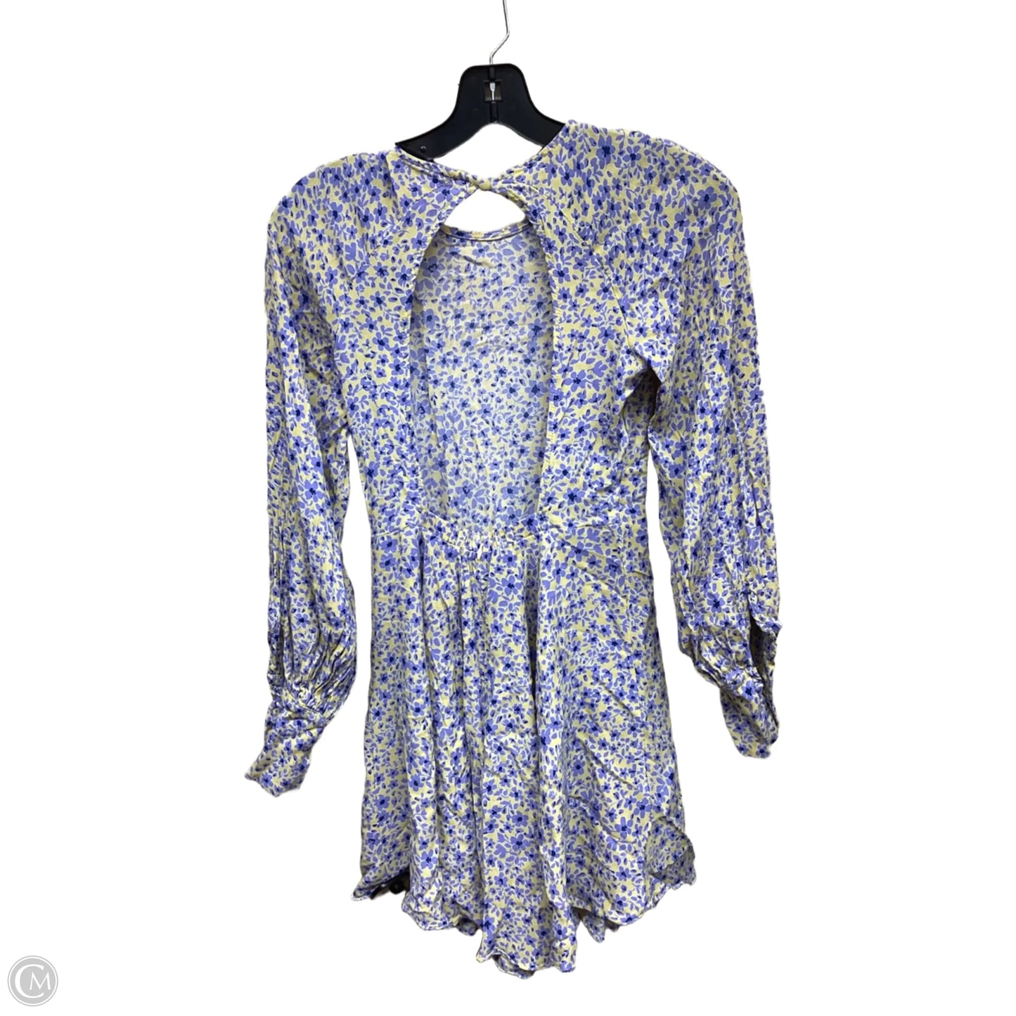 Dress Casual Short By Olivaceous In Floral Print, Size: M