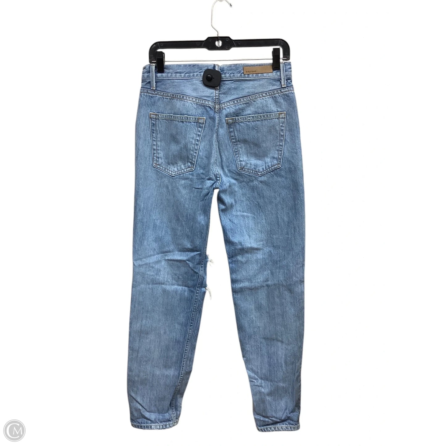 Jeans Straight By Clothes Mentor In Blue Denim, Size: 4