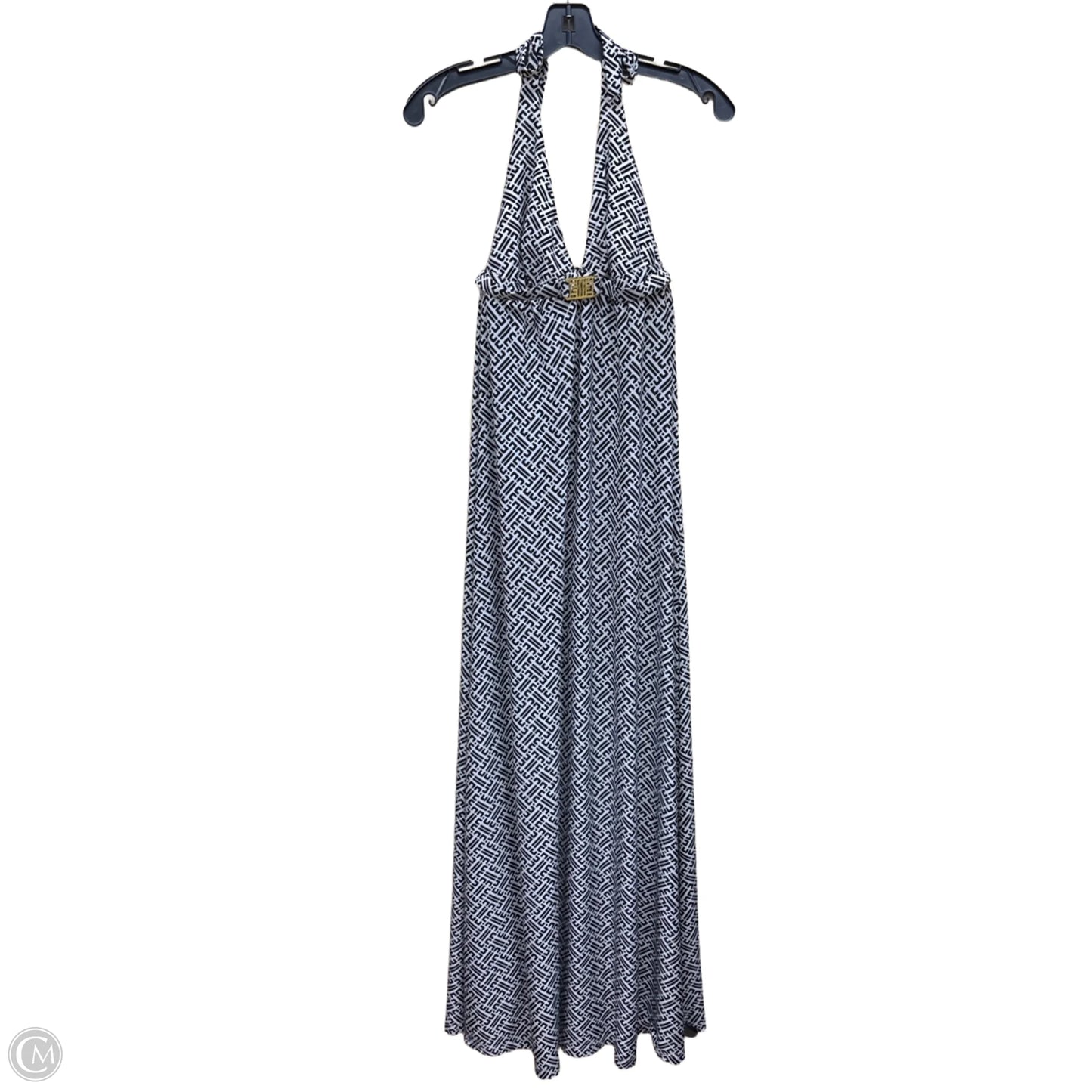 Dress Casual Maxi By Jantzen In Black & White, Size: S