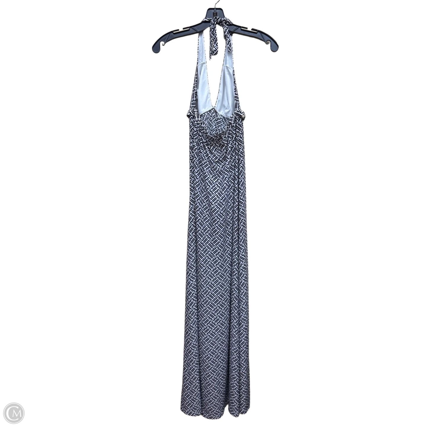 Dress Casual Maxi By Jantzen In Black & White, Size: S