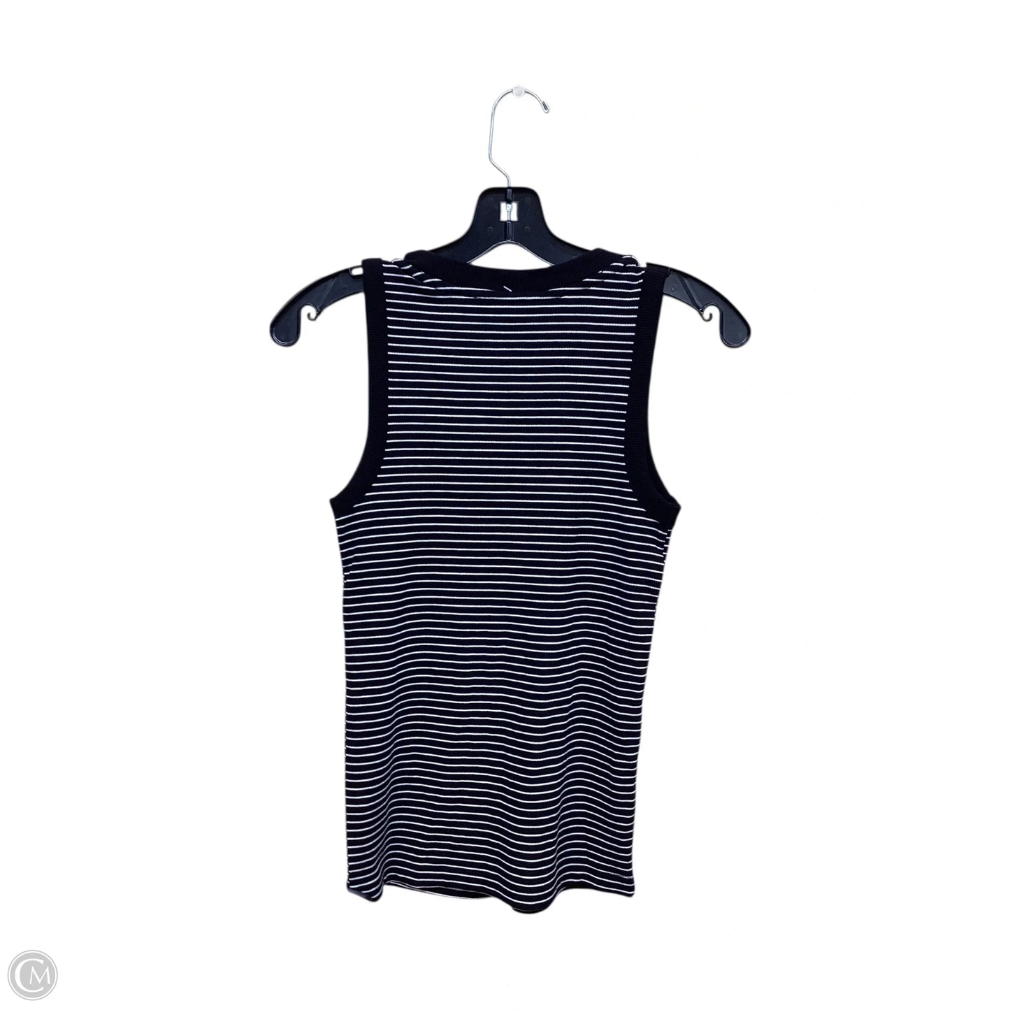 Top Sleeveless By Nine West In Striped Pattern, Size: Xs