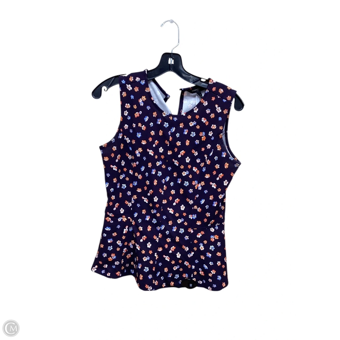Top Sleeveless By Banana Republic In Floral Print, Size: 4