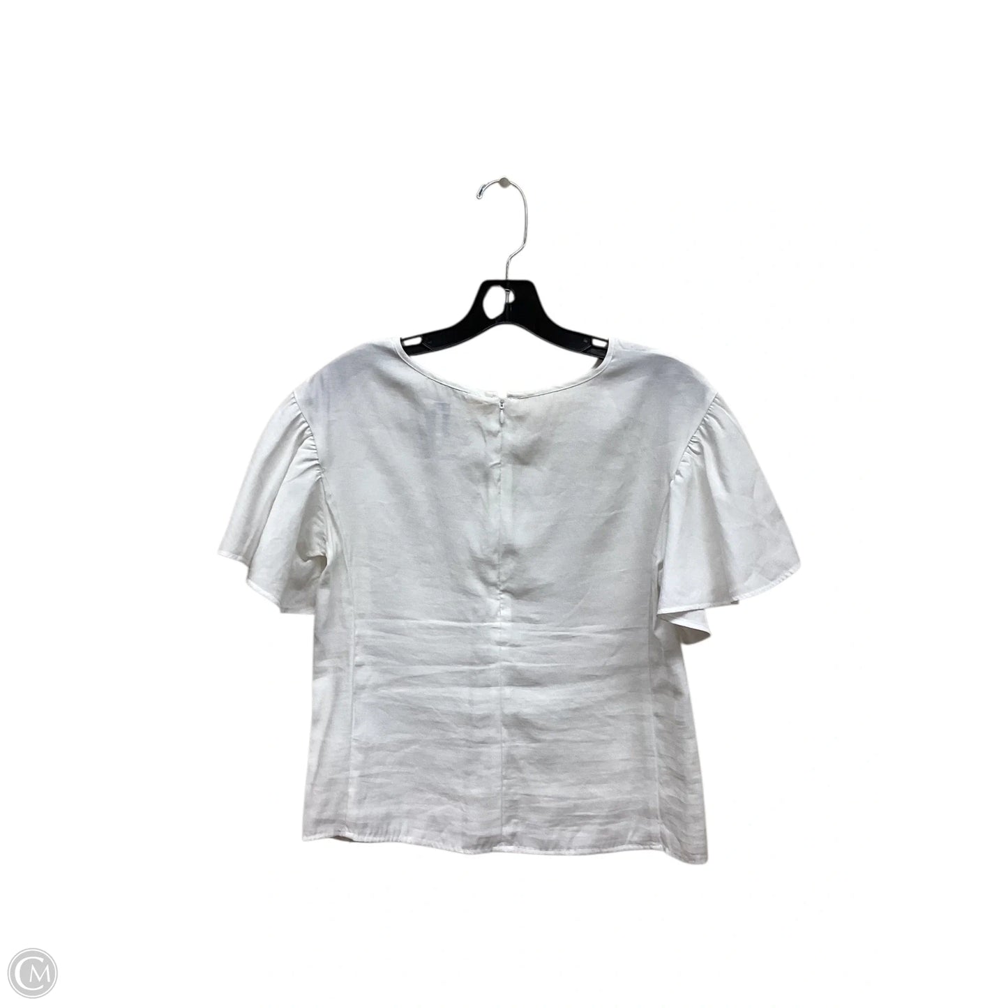 Top Short Sleeve By Club Monaco In White, Size: Xs