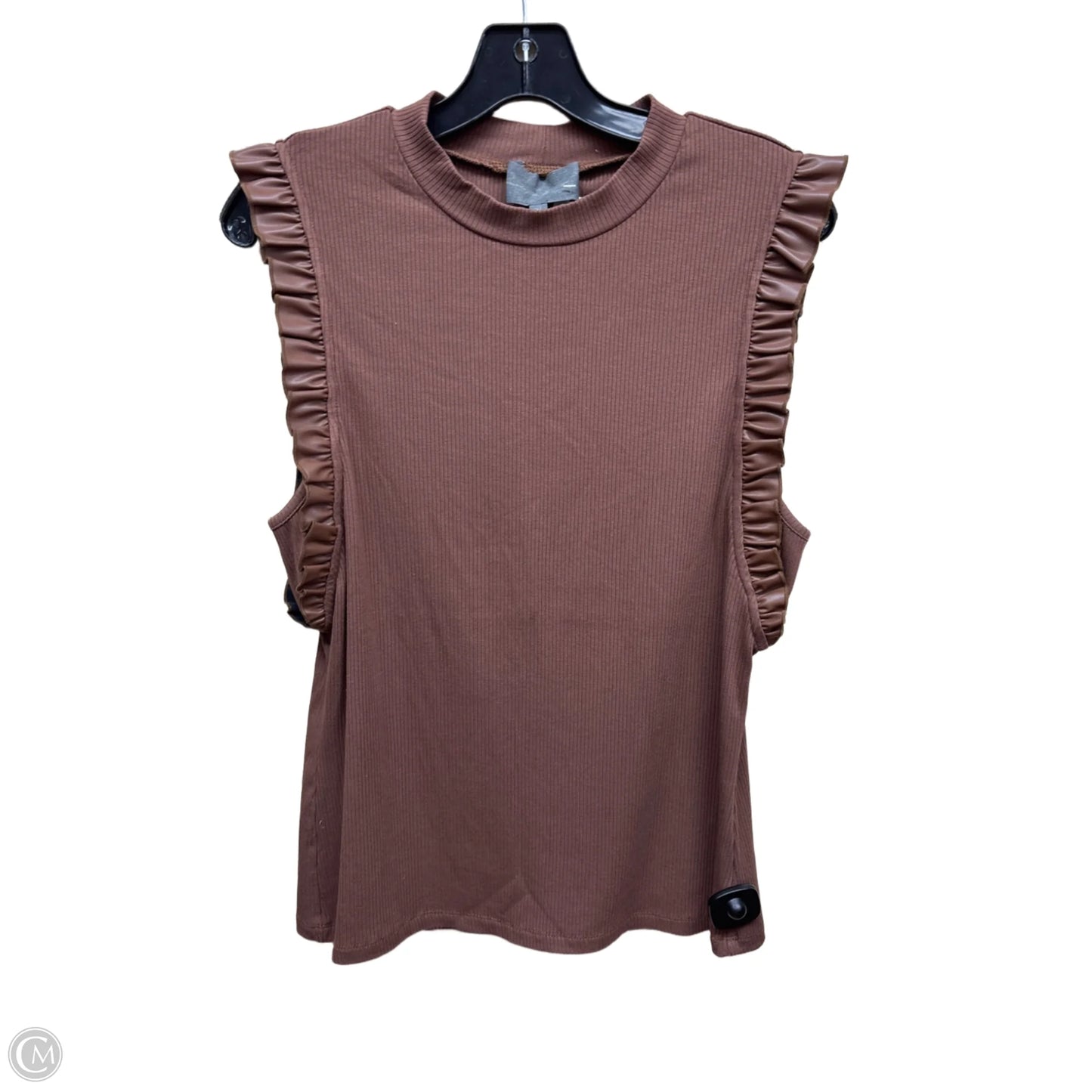 Top Sleeveless By Sunday In Brooklyn In Brown, Size: Xl