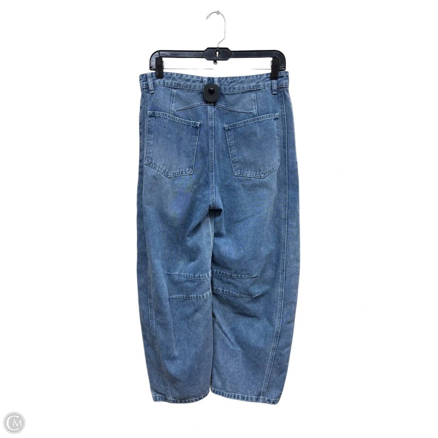 Jeans Wide Leg By Clothes Mentor In Blue Denim, Size: L