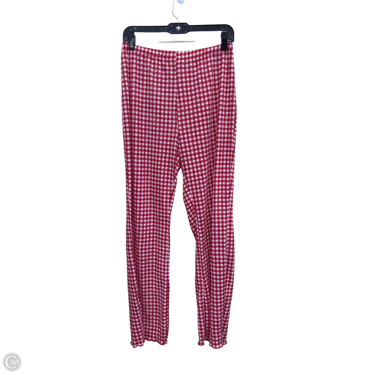 Pants Lounge By Clothes Mentor In Checkered Pattern, Size: Xl