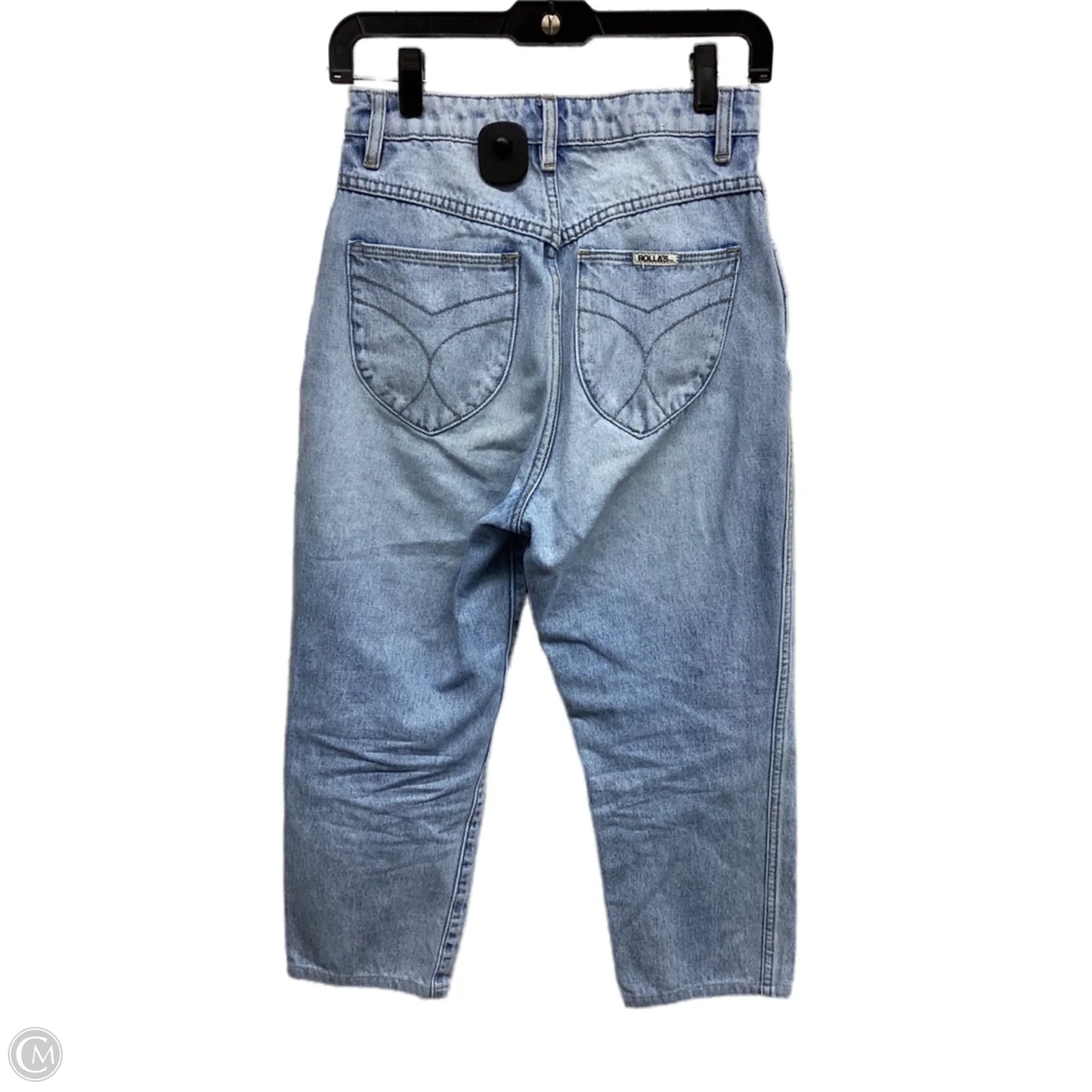 Jeans Straight By Rollas In Blue Denim, Size: 2