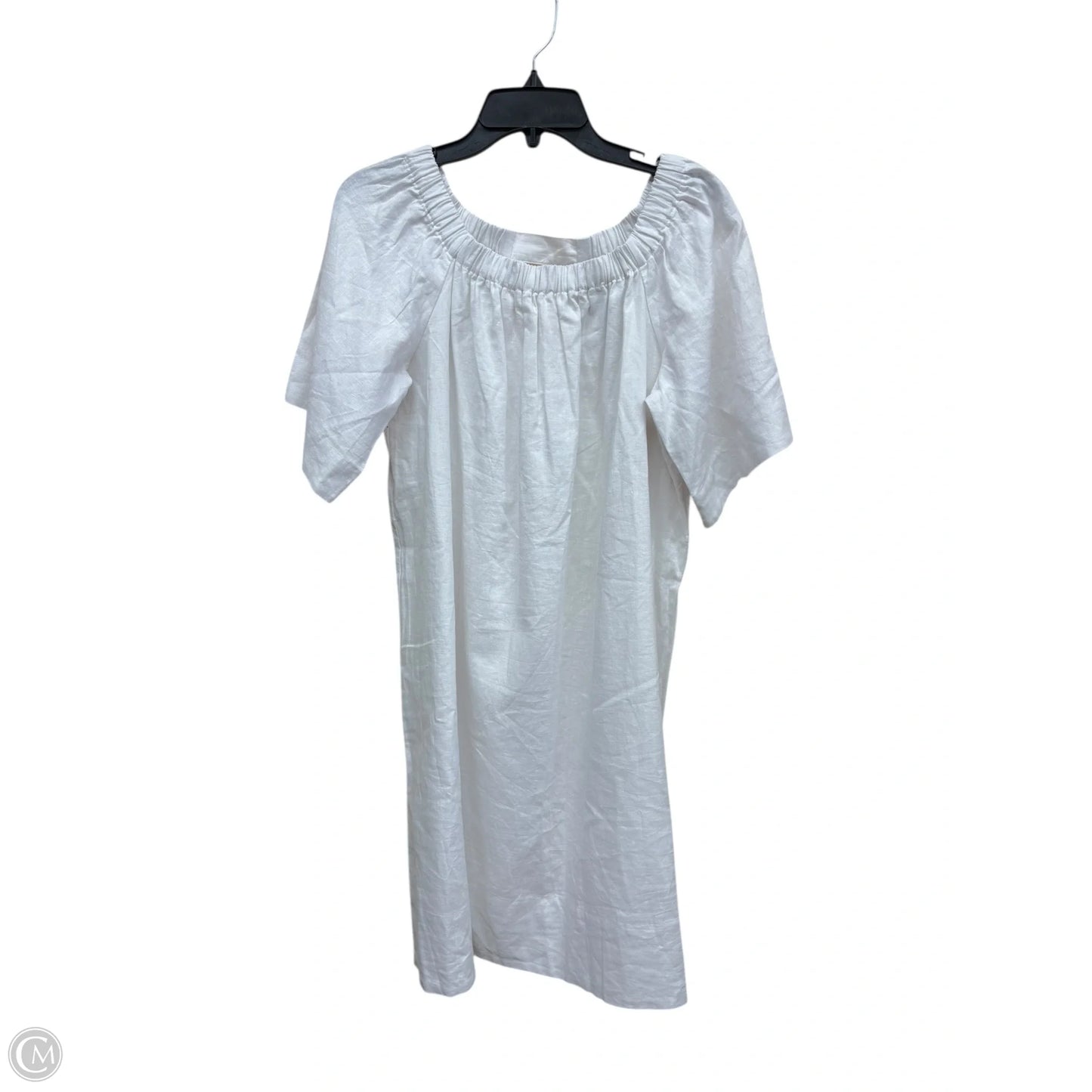 Dress Casual Midi By Banana Republic In White, Size: S