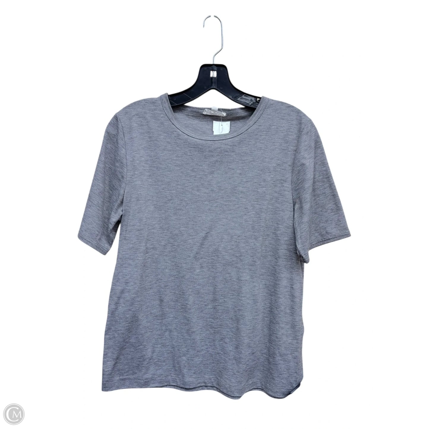 Top Short Sleeve By A Loves A In Grey, Size: S
