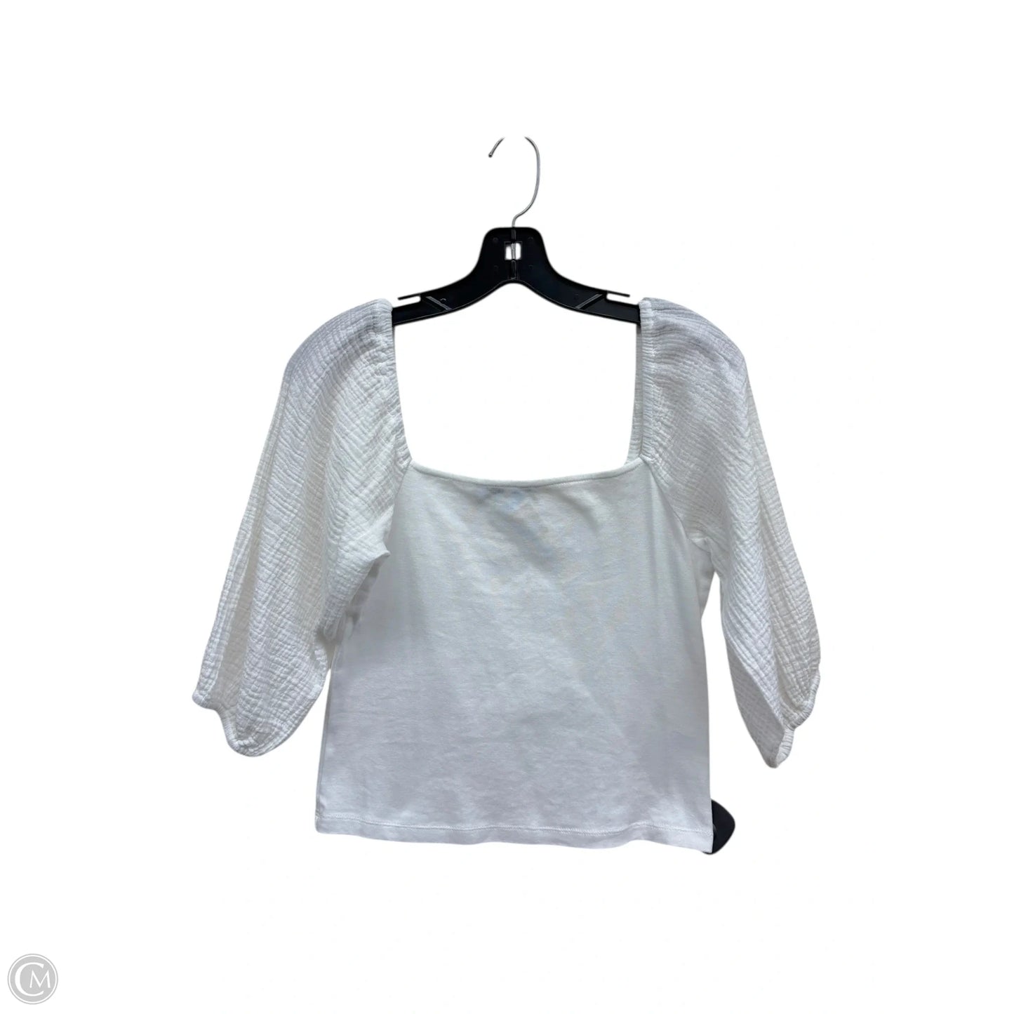 Top 3/4 Sleeve By Sanctuary In White, Size: M