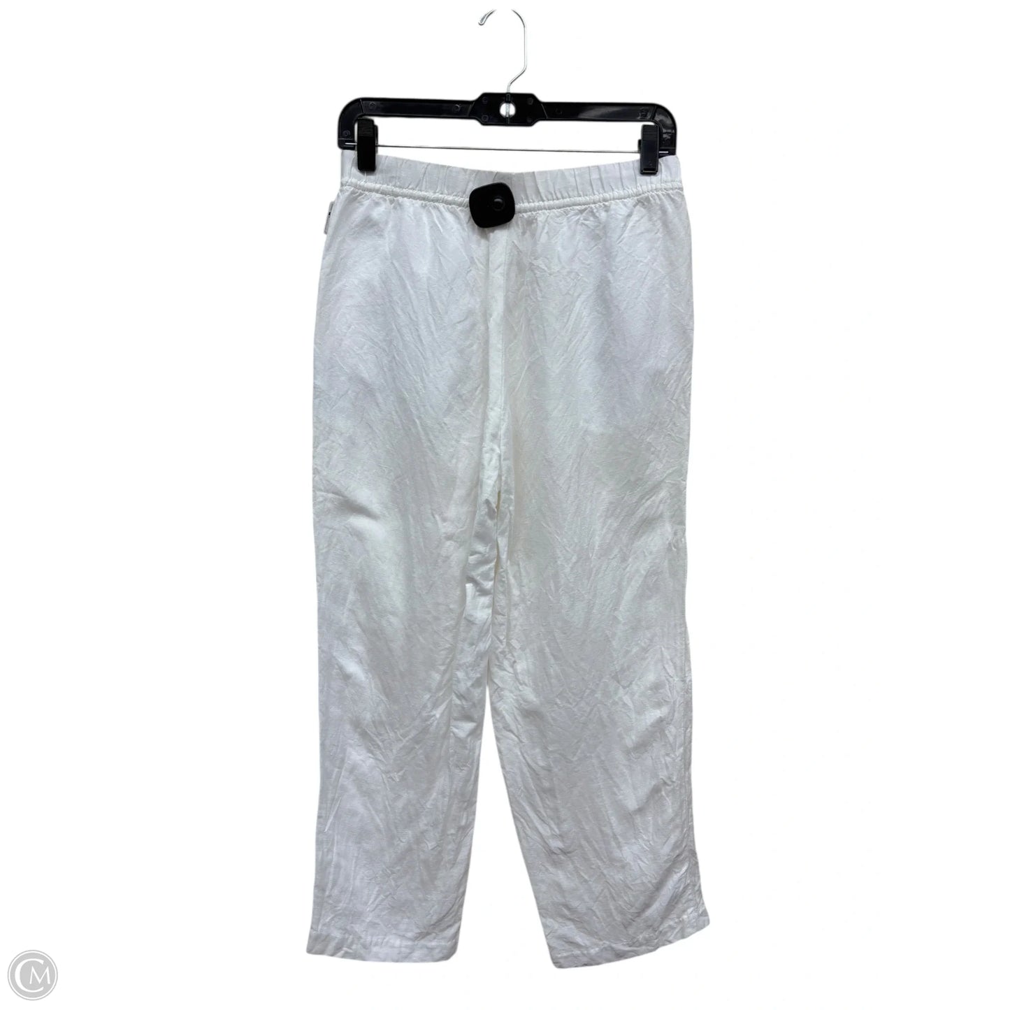 Pants Linen By H&m In White, Size: S