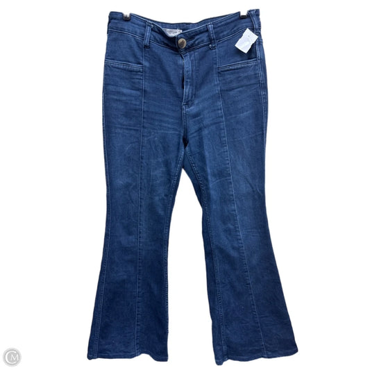 Jeans Boot Cut By Pilcro In Blue Denim, Size: 10