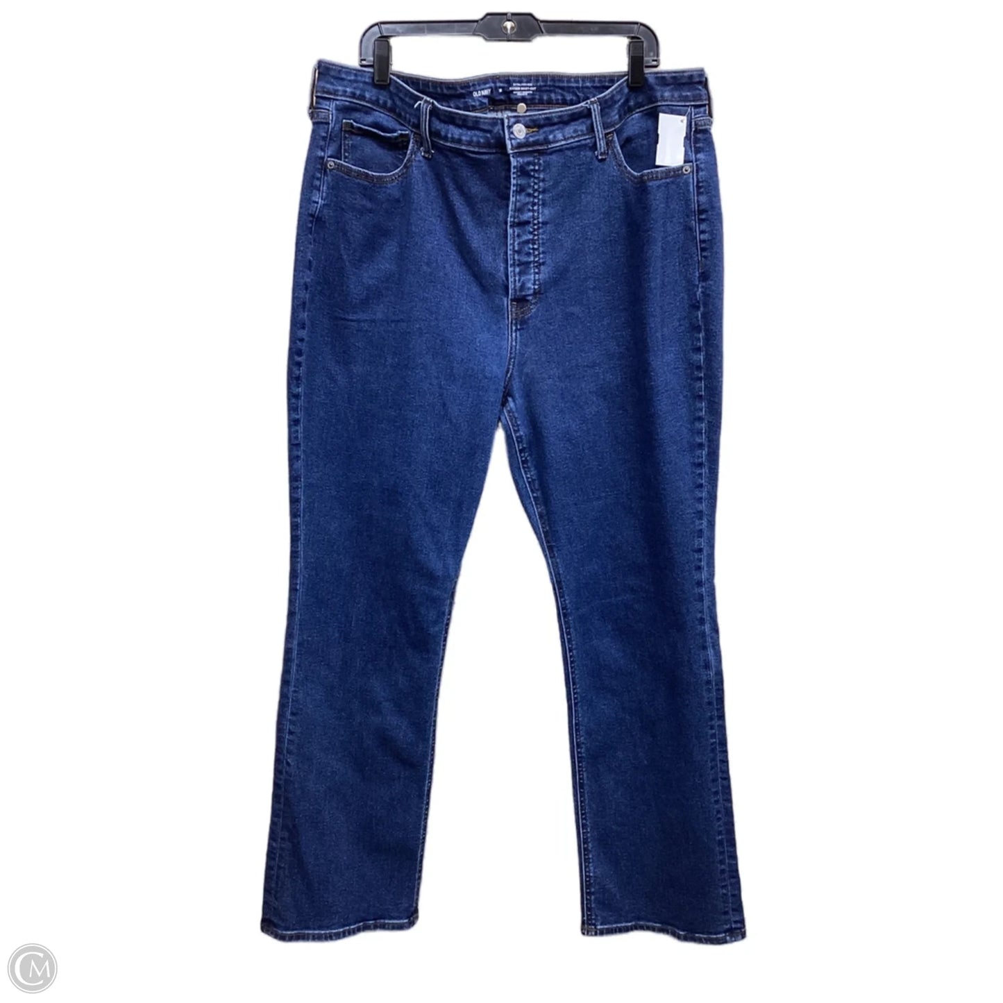 Jeans Boot Cut By Old Navy In Blue Denim, Size: 18