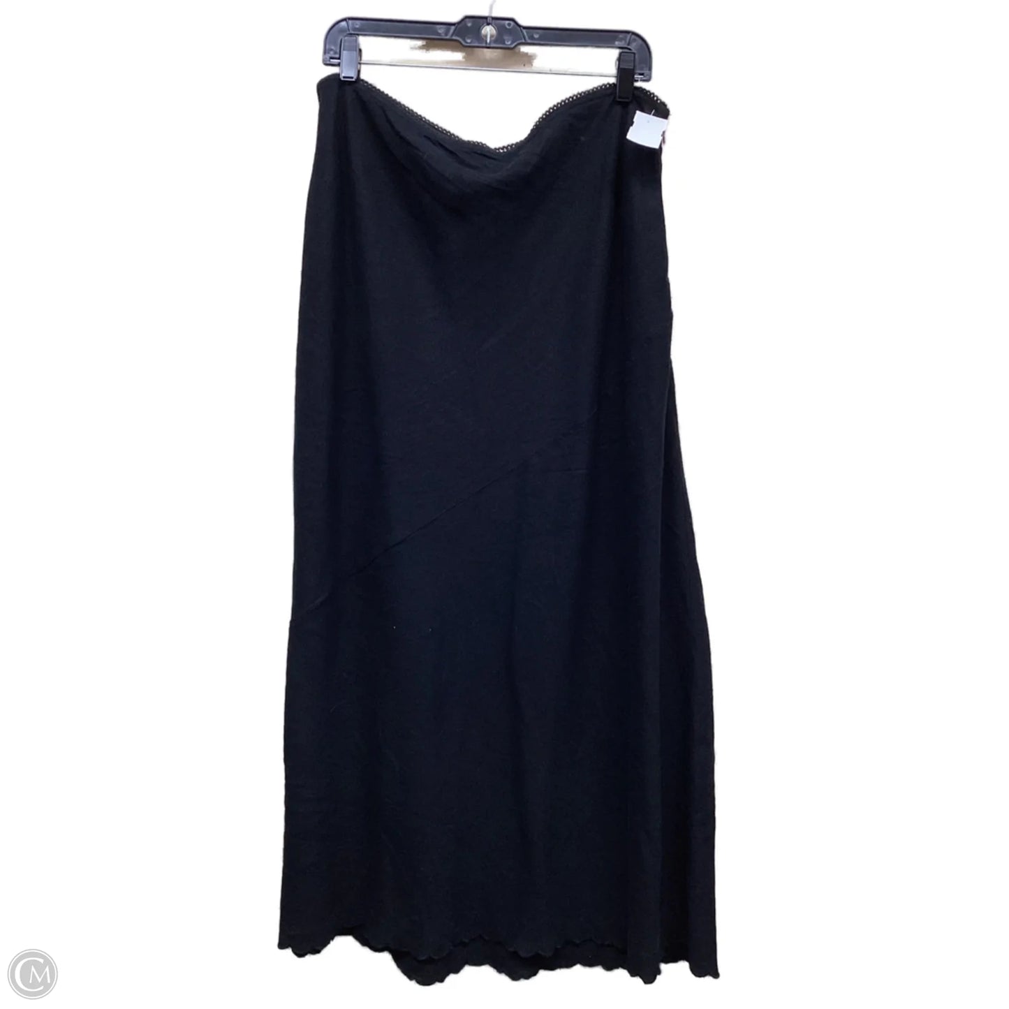 Skirt Maxi By Treasure And Bond In Black, Size: L