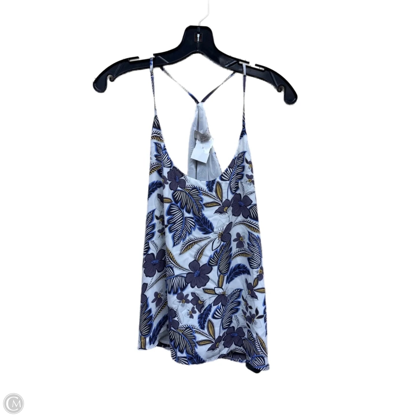 Top Sleeveless By Loft In Floral Print, Size: S