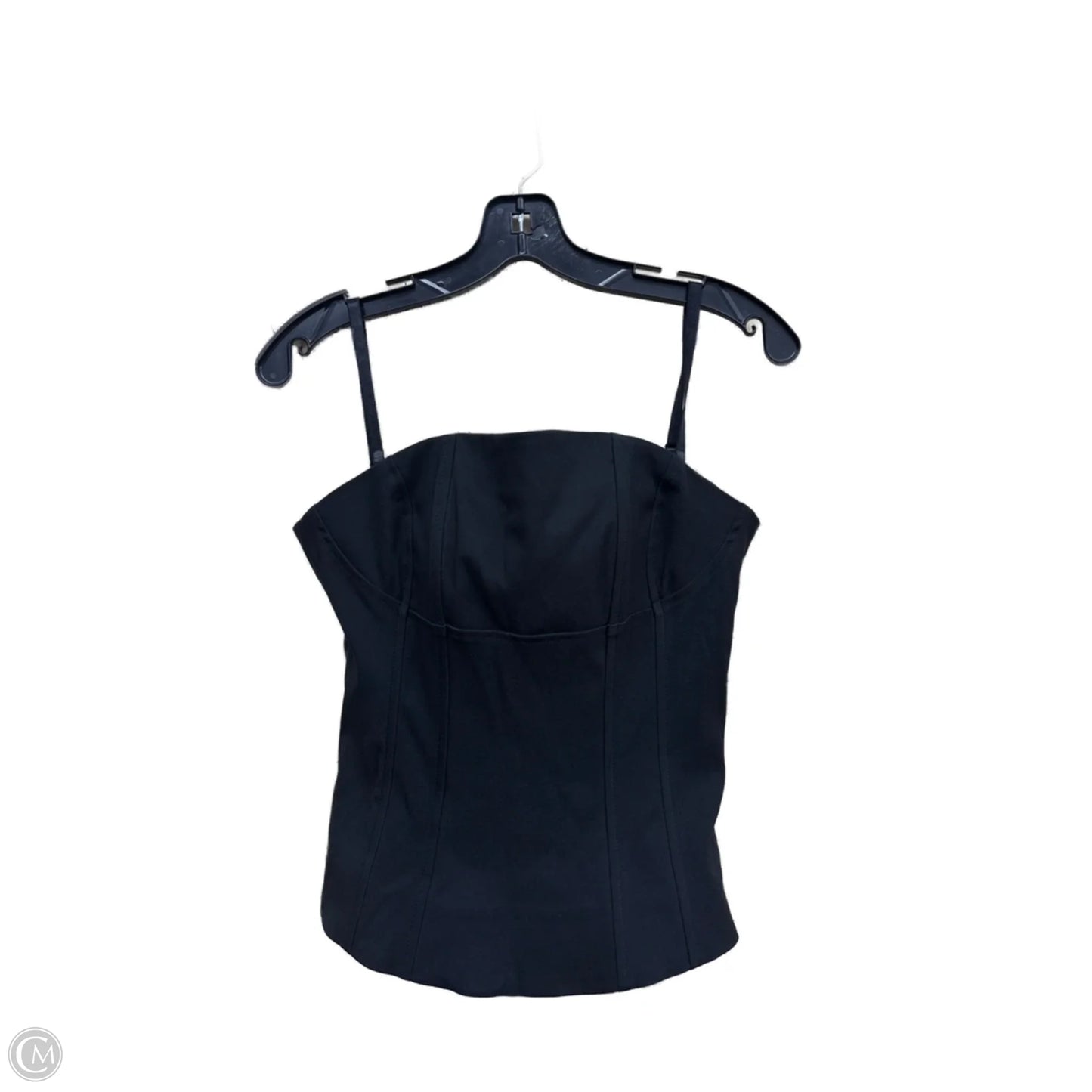 Top Sleeveless By H&m In Black, Size: 10