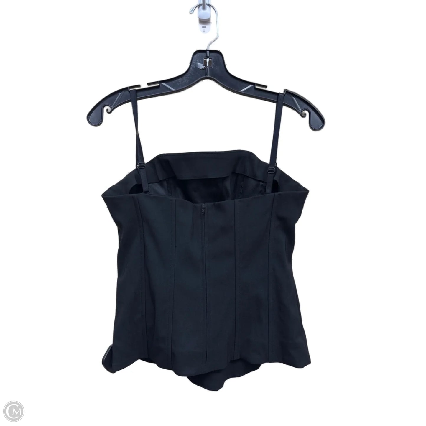 Top Sleeveless By H&m In Black, Size: 10