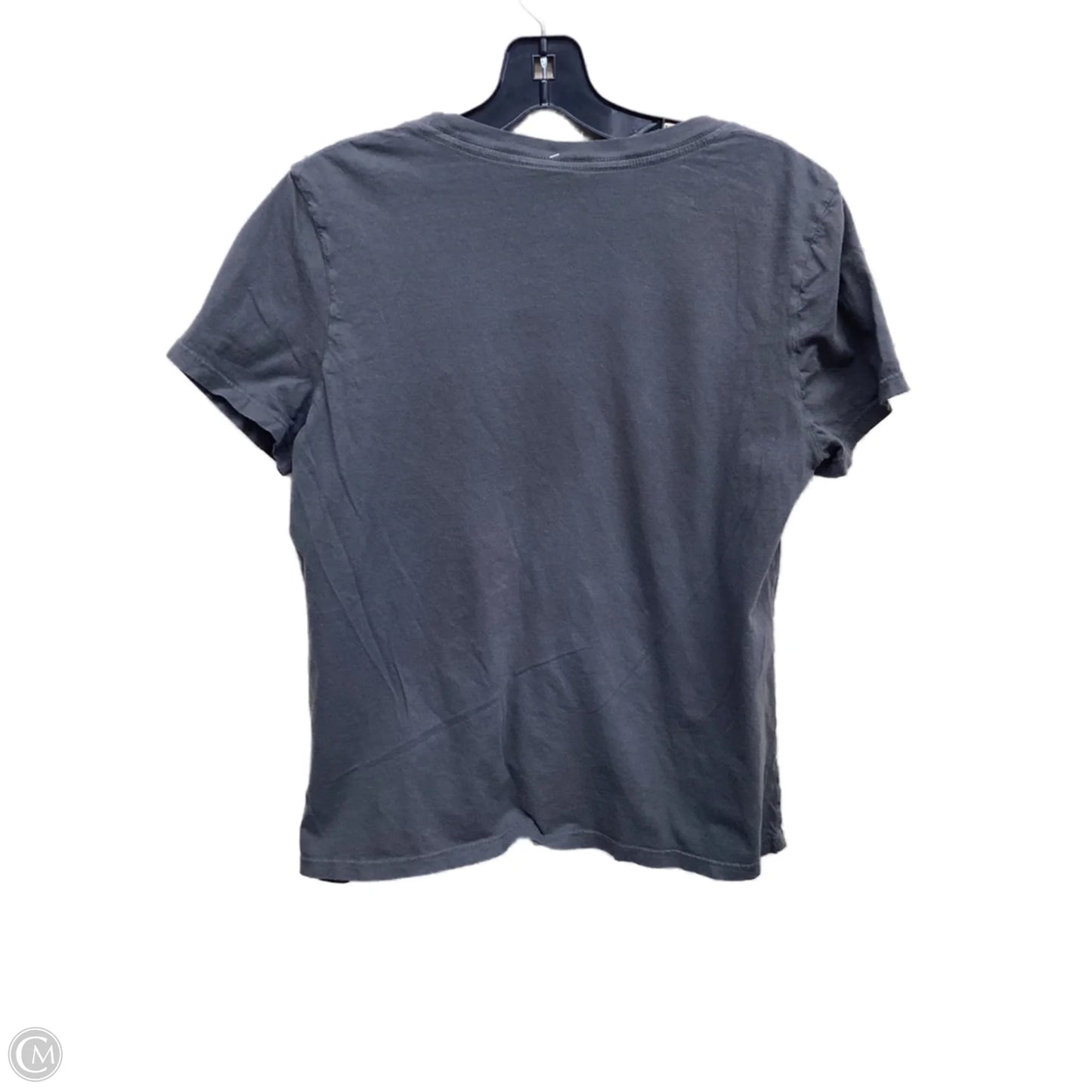 Top Short Sleeve By Clothes Mentor In Grey & Pink, Size: S