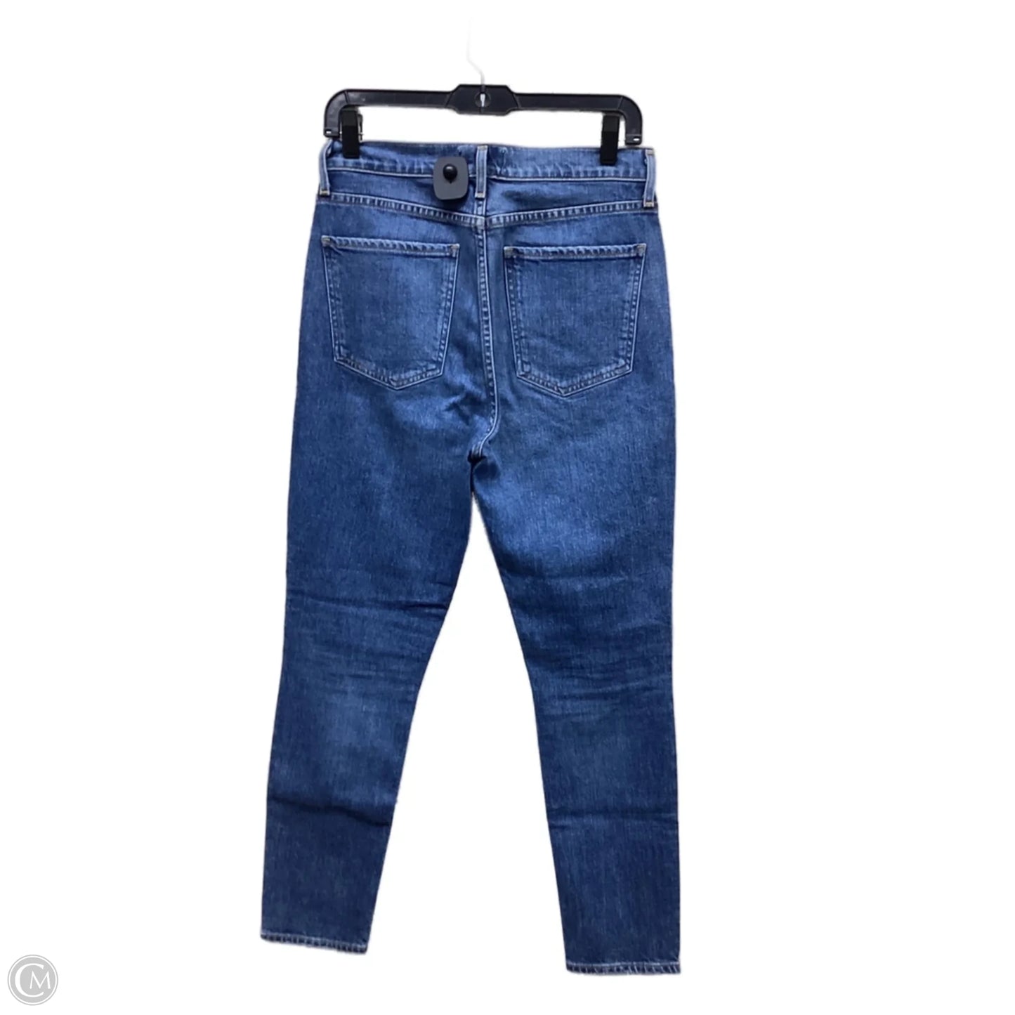 Jeans Skinny By Agolde In Blue Denim, Size: 4