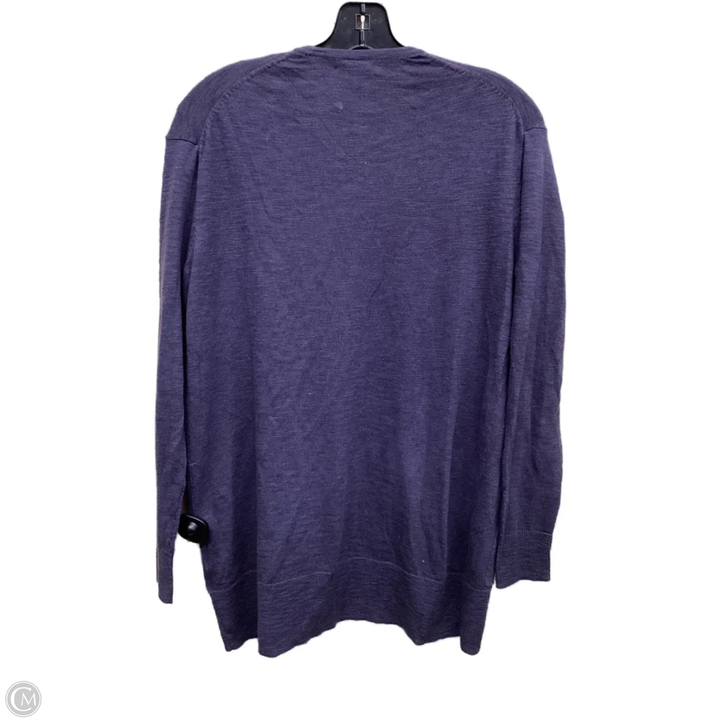 Cardigan By Madewell In Purple, Size: Xxs