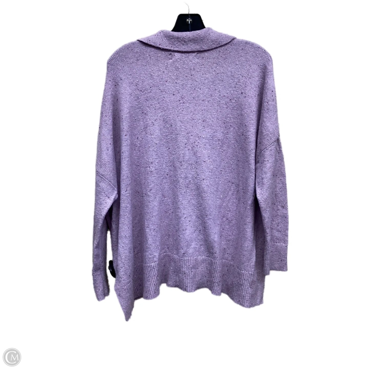 Sweater By Loft In Purple, Size: S