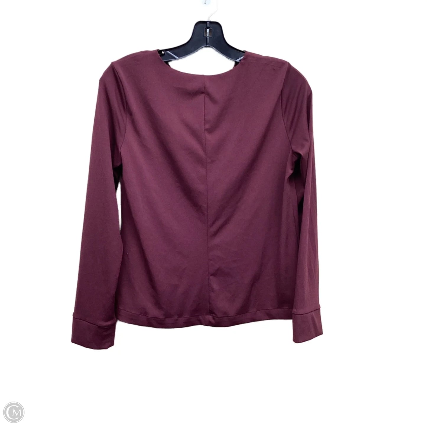 Top Long Sleeve By Banana Republic In Purple, Size: S