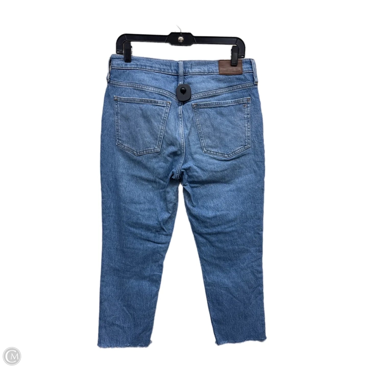 Jeans Straight By Madewell In Blue Denim, Size: 6