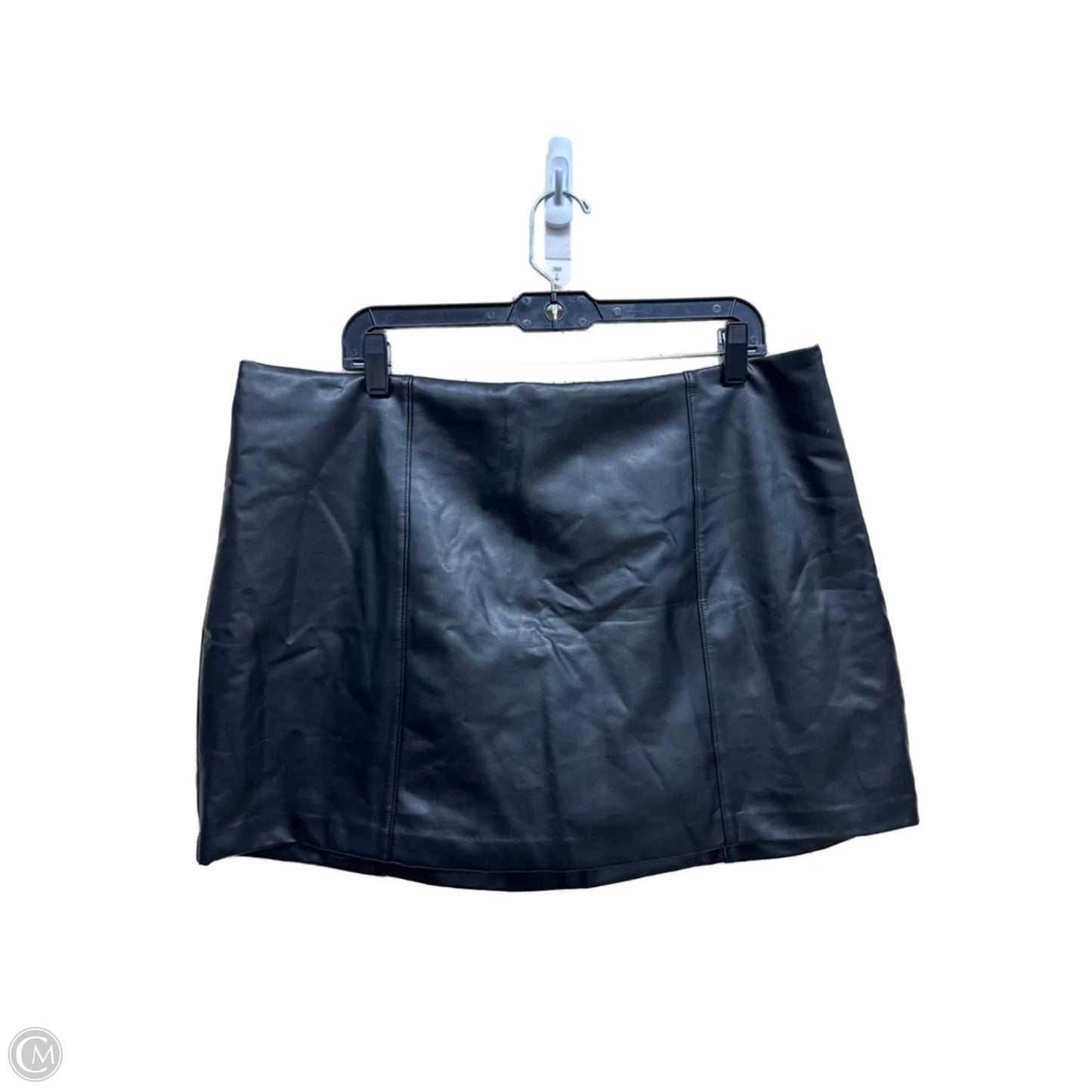 Skirt Mini & Short By Abercrombie And Fitch In Black, Size: Xl