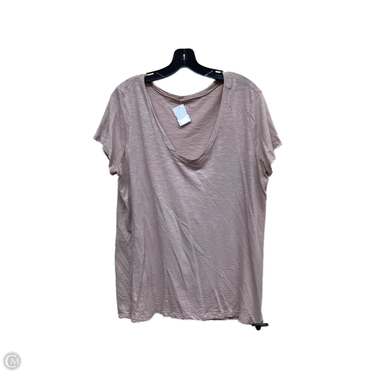 Top Short Sleeve By Susina In Pink, Size: Xl