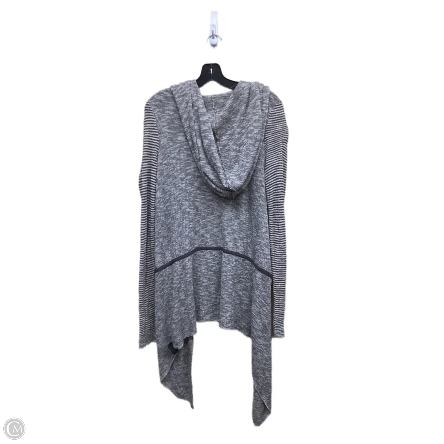 Sweater Cardigan By Free People In Grey, Size: M