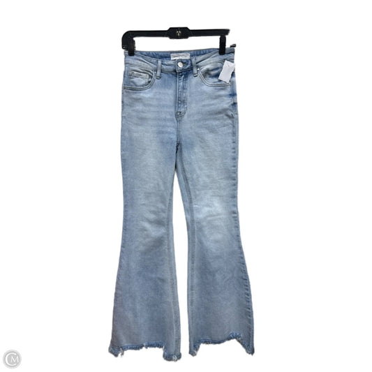 Jeans Flared By Risen In Blue Denim, Size: 4