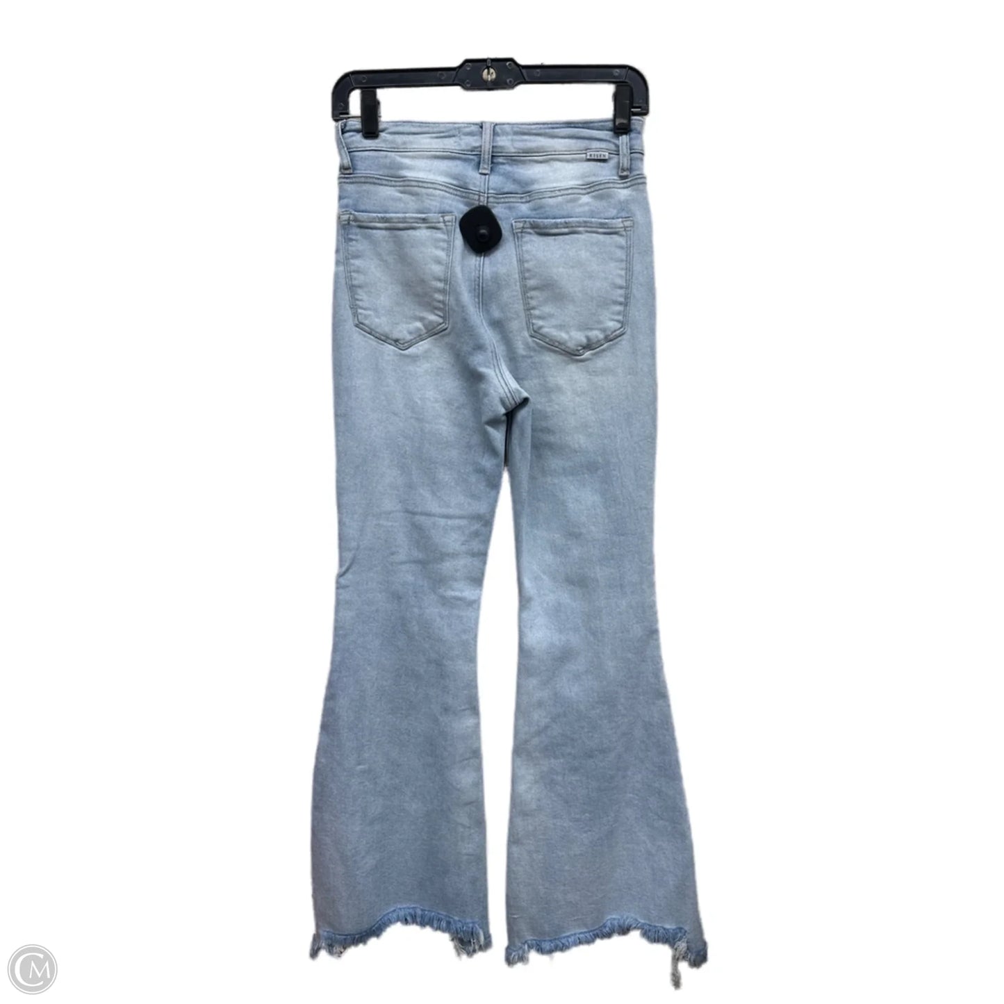 Jeans Flared By Risen In Blue Denim, Size: 4